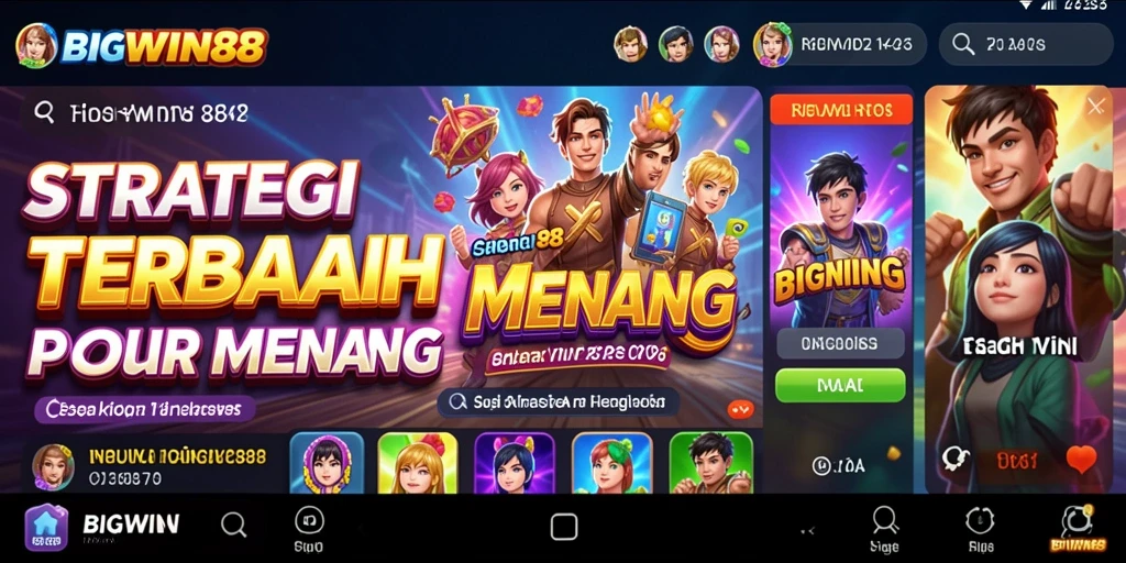 Tampilan gameplay <strong>BIGWIN88</strong> yang penuh strategi dan aksi seru.