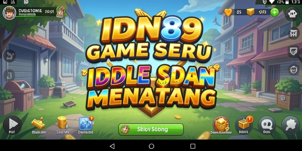 Screenshot gameplay IDN89 menampilkan aksi seru dalam permainan Idle.