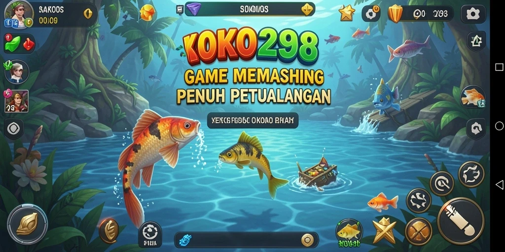 Gameplay seru KOKO288 yang menghadirkan pengalaman memancing nyata.