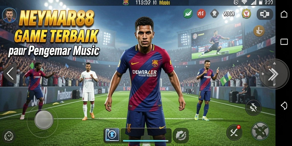 Tampilan menarik dari gameplay NEYMAR88 yang penuh warna dan dinamis.